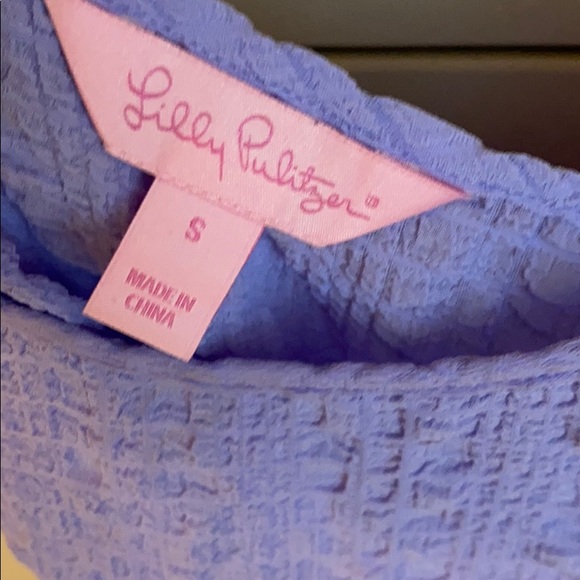 Lilly Pulitzer peplum tank - Picture 2 of 2